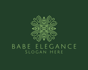 Elegant Leaves Organization logo design