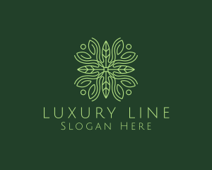 Elegant Leaves Organization logo design