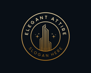 Elegant Luxury Building logo design