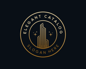 Elegant Luxury Building logo design