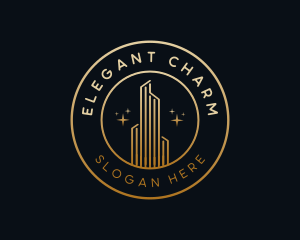 Elegant Luxury Building logo design