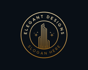 Elegant Luxury Building logo design