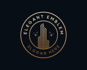 Elegant Luxury Building logo design