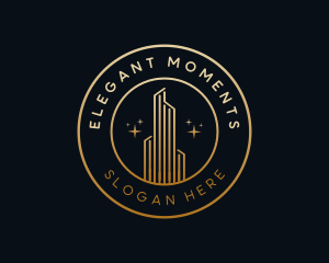 Elegant Luxury Building logo design