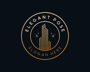 Elegant Luxury Building logo design