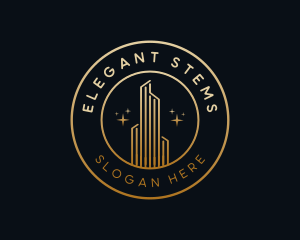 Elegant Luxury Building logo design