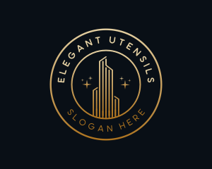 Elegant Luxury Building logo design