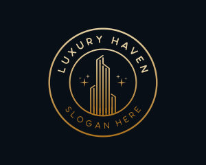 Elegant Luxury Building logo design