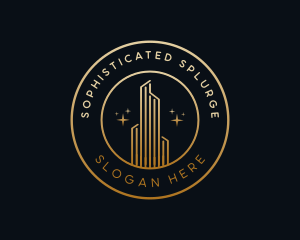 Elegant Luxury Building logo design