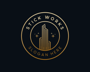 Elegant Luxury Building logo design