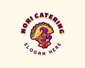 Mouse Taco Snack logo design