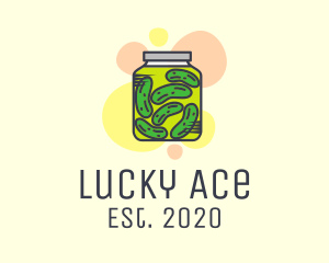 Pickled Cucumber Jar  logo design