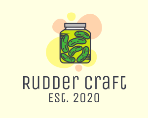 Pickled Cucumber Jar  logo design