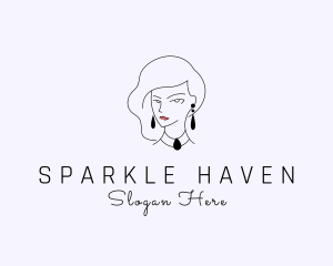 Female Jewelry Accessories logo design