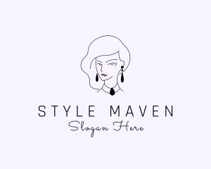 Female Jewelry Accessories logo design