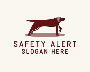 Alert Pet Dog  logo design