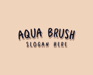 Rustic Generic Brush logo design