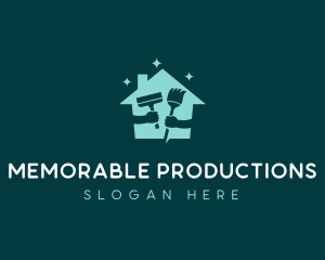 Sparkling House Cleaning Products logo
