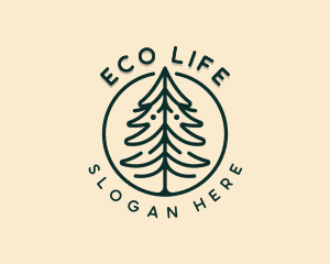 Eco Park Tree logo design