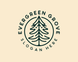 Eco Park Tree logo design