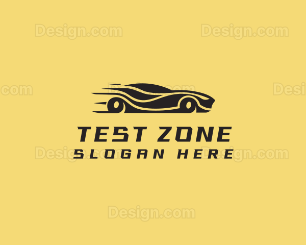 Fast Car Drag Racing Logo