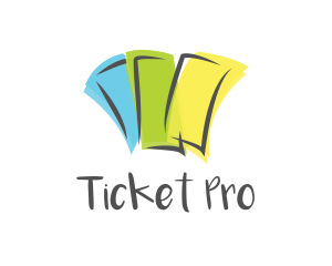 Colorful Coupon Ticket logo