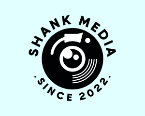 Media Music Player Camera logo design