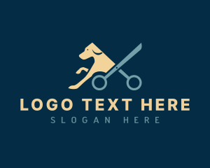 Pet Dog Grooming logo