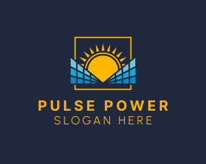 Sun Solar Power logo design