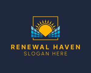 Sun Solar Power logo design