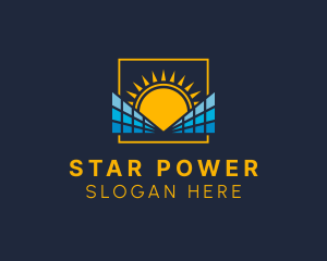 Sun Solar Power logo design