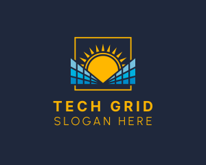 Sun Solar Power logo design