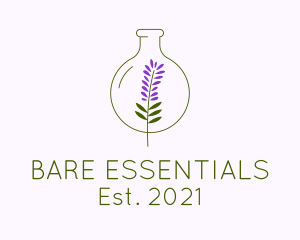 Essential Lavender Oil logo design