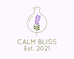 Essential Lavender Oil logo design