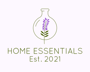 Essential Lavender Oil logo design