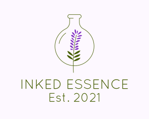 Essential Lavender Oil logo design