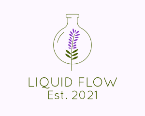 Essential Lavender Oil logo design