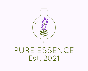 Essential Lavender Oil logo design