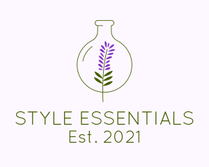 Essential Lavender Oil logo design