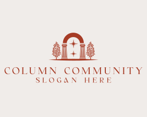 Columns Arch Pillar logo
