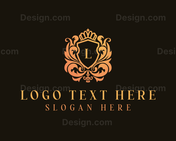 Elegant Shield Upscale Logo