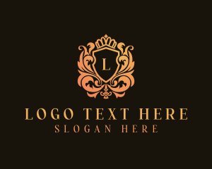 Elegant Shield Upscale logo