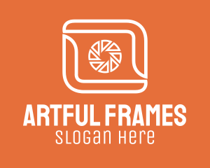 Finger Frame Camera  logo design