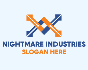 Industrial Mechanic Construction logo design