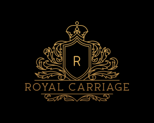 Royal Crown Shield logo design