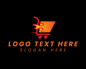 Fire Shopping Cart logo