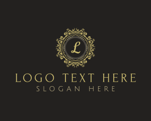 Elegant Floral Ornament  logo