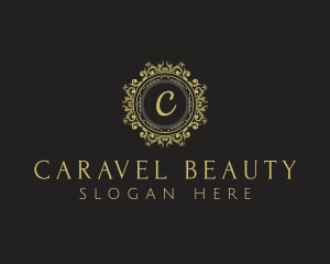 Elegant Floral Ornament  logo design