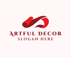 Carpet Fabric Weaver logo design