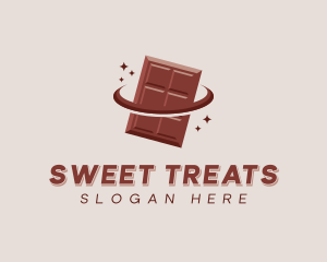 Chocolate Candy Bar logo design